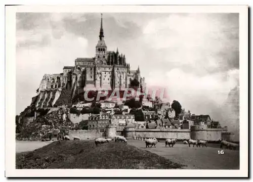 Cartes postales moderne Mont Saint Michel