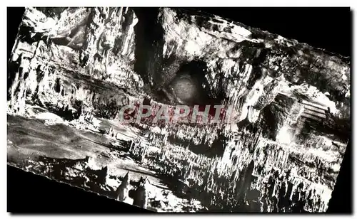 Cartes postales moderne Grottes D'Arcy Sur Cure La Salle De La Vierge