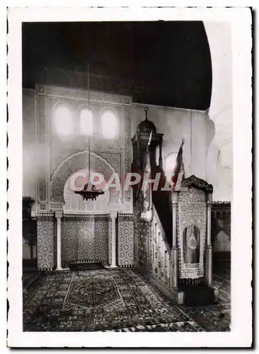 Cartes postales moderne Mosquee De Paris Salle Des Prieres Mihrab Et Mimbar