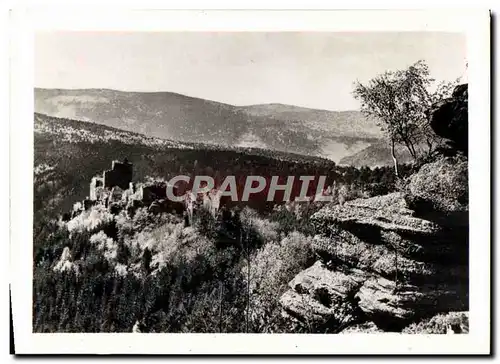 Cartes postales moderne Mont Sainte Odile Les Ruines des Chateaux de Dreistein