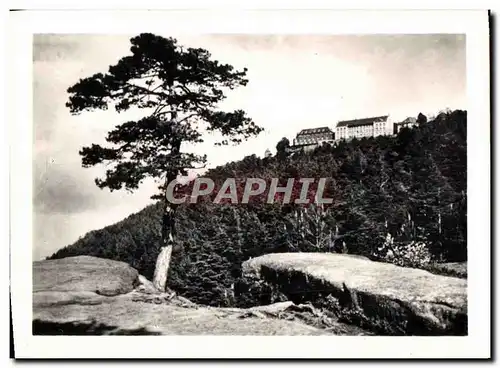 Cartes postales moderne Mont Sainte Odile Le Rocher d&#39Oberrirch et le Couvent