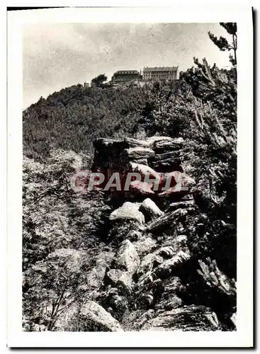 Cartes postales moderne Mont Sainte Odile Le Mur Palen et le Couvent