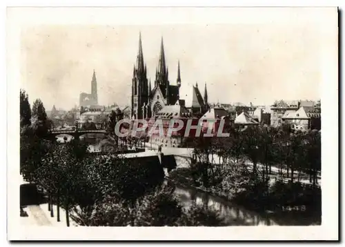 Moderne Karte Strasbourg