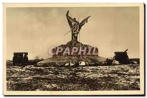 Ansichtskarte AK Plateau du Mort Homme Monument aux morts de la 69eme division Militaria