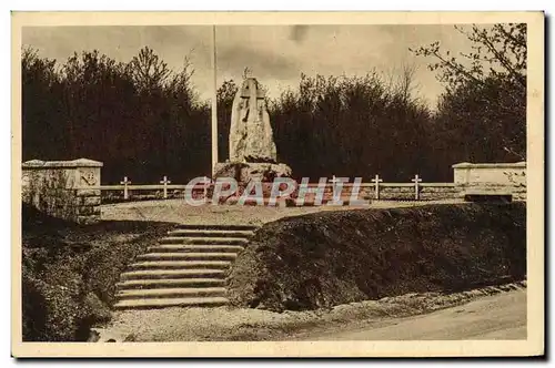 Cartes postales Monument eleve au Bois des Caures a la Memoire du Colonel Driant Militaria