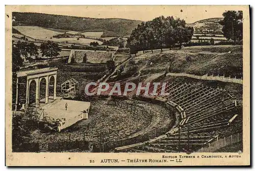 Cartes postales Autun Theatre Romain