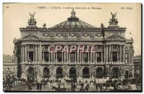 Ansichtskarte AK Paris L&#39Opera Academie Nationale de Musique