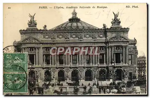 Ansichtskarte AK Paris L&#39Opera Academie Nationale de Musique