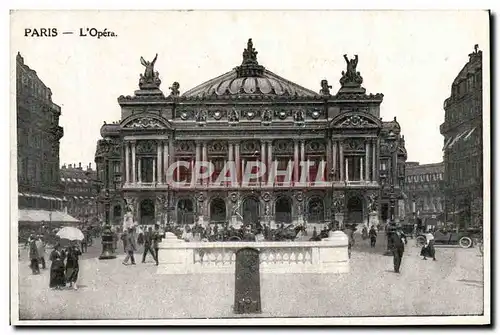 Cartes postales Paris l&#39Opera