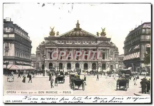 Ansichtskarte AK Paris Edite par le Bon Marche Paris