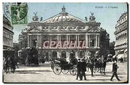 Cartes postales Paris L&#39Opera