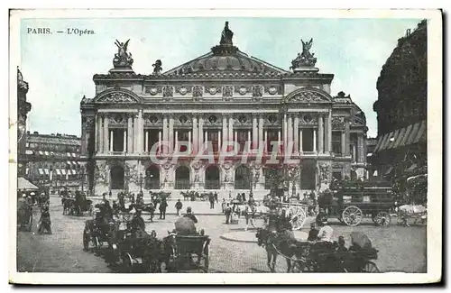 Cartes postales Paris L&#39Opera