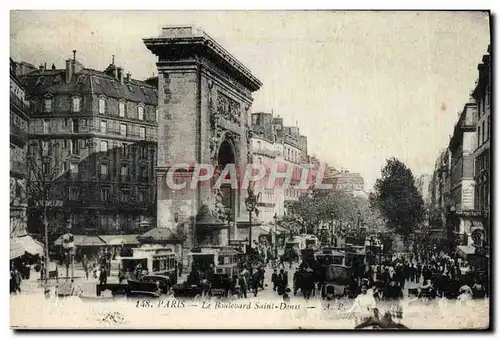 Cartes postales Paris Le Boulevard Saint Denis