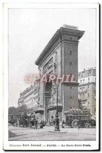 Ansichtskarte AK Paris Petit Journal Paris La Porte Saint Denis