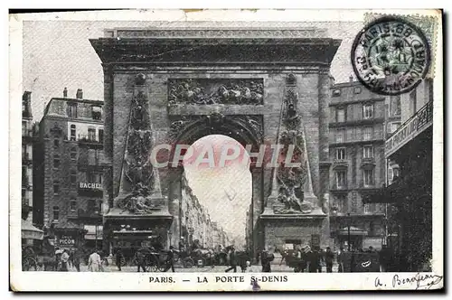 Cartes postales Paris La Porte St Denis