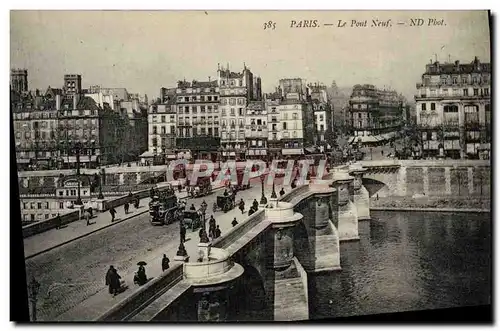 Cartes postales Paris Le Pont Neuf