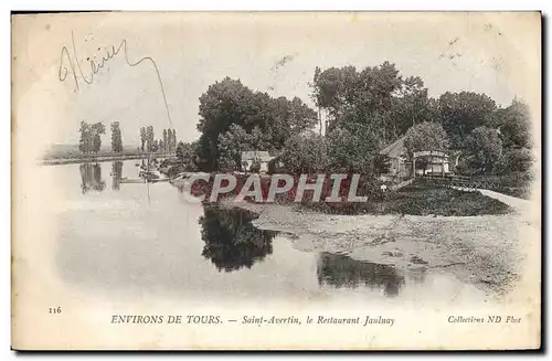 Ansichtskarte AK Environs De Tours Saint Avertin Le Restaurant Jaulnay