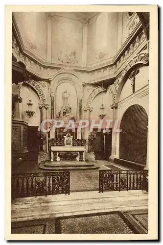 Cartes postales La Chapelle Des Carmelites De Lisieux Le sanctuaire La grille du choeur des religieuses