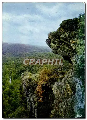 Cartes postales moderne La roche d&#39Oetre surplombant le vide