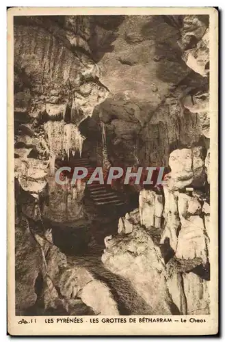 Cartes postales Les Pyrenees Les Grottes de Betharram Le Chaos