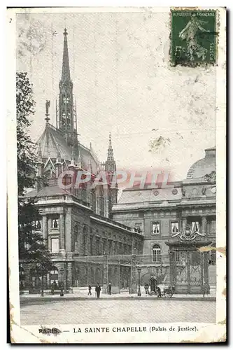 Cartes postales Paris La Sainte Chapelle