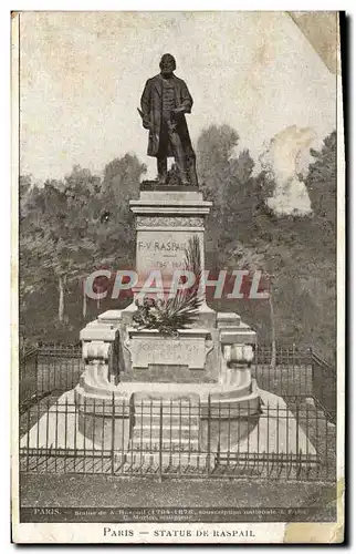 Ansichtskarte AK Paris Statue de Raspail