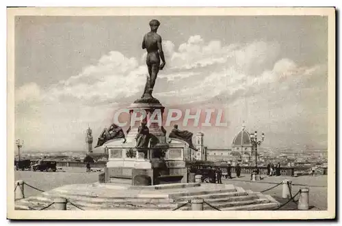 Ansichtskarte AK Firenze Piazzale Michelangiolo