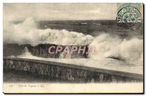 Cartes postales Effet De Vagues