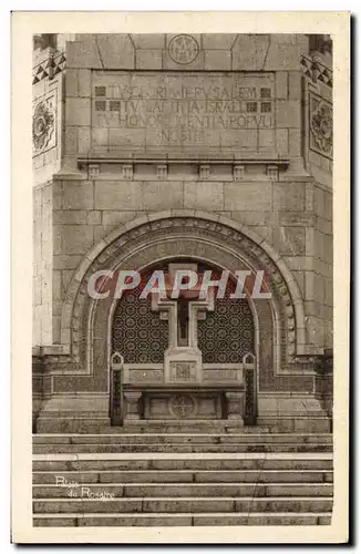 Ansichtskarte AK Lourdes Autel Du Monument Interallie Militaria