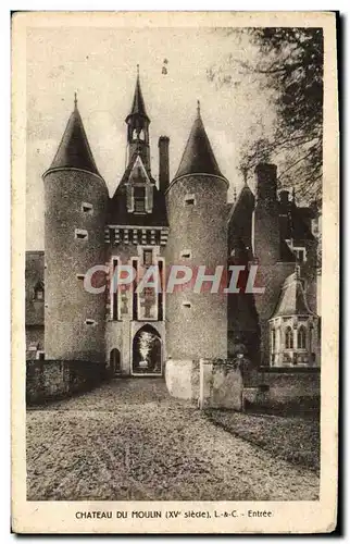 Cartes postales Chateau Du Molin Entree