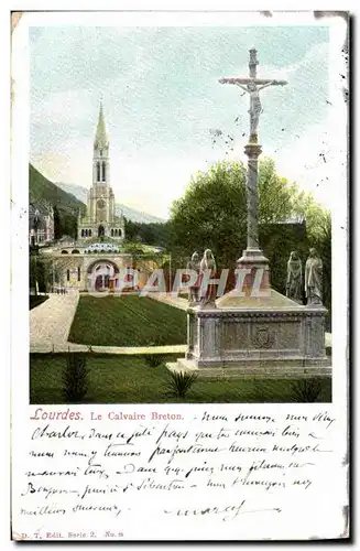 Cartes postales Lourdes Le Calvaire Breton