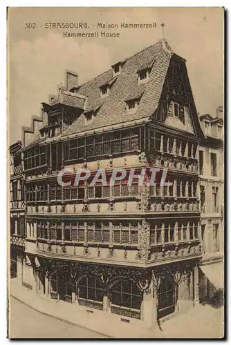 Cartes postales Strasbourg Maison Kammerzell