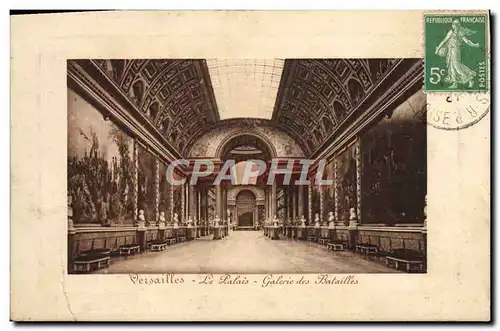 Cartes postales Versailles Le palais Galerie des batailles