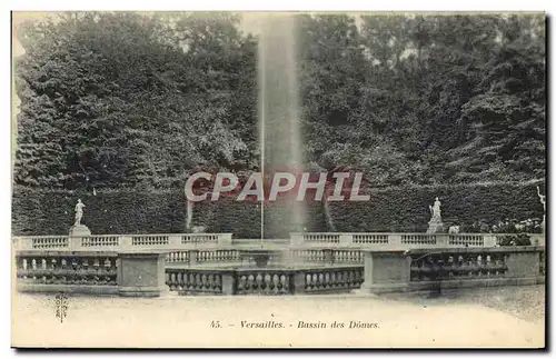 Ansichtskarte AK Parc de Versailles Bassin des Domes