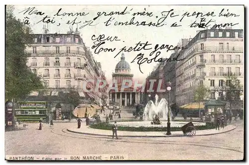 Cartes postales Paris Le Pantheon