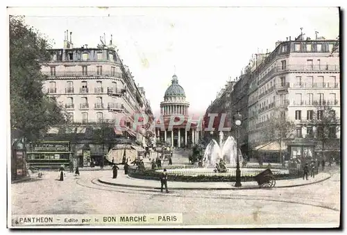 Ansichtskarte AK Paris Le Pantheon Bos Marche