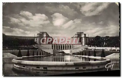 Cartes postales moderne Paris Le palais de Chaillot vu des jardins