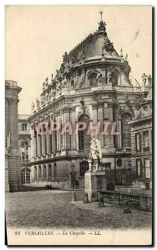 Cartes postales Palais de Versailles La Chapelle