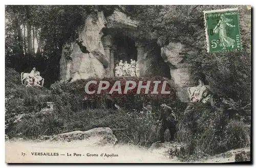 Cartes postales Palais de Versailles Parc Grotte d&#39Apollon