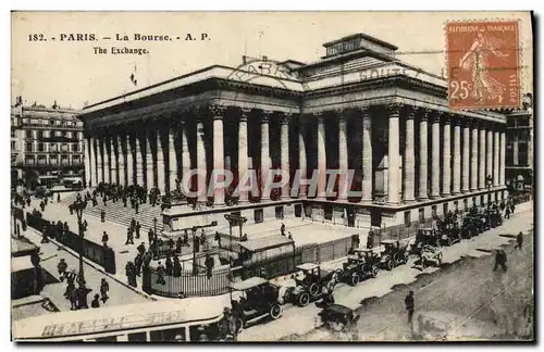 Cartes postales Paris La Bourse