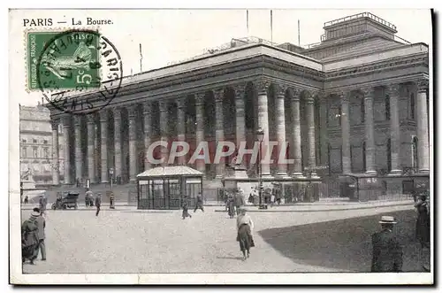 Cartes postales Paris La Bourse