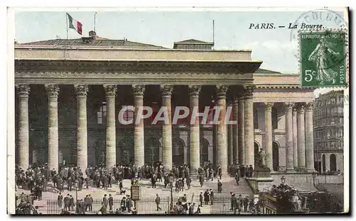 Cartes postales Paris La Bourse