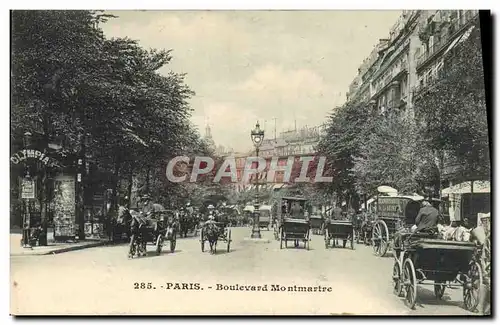 Cartes postales Paris Boulevard Montmartre Olympia