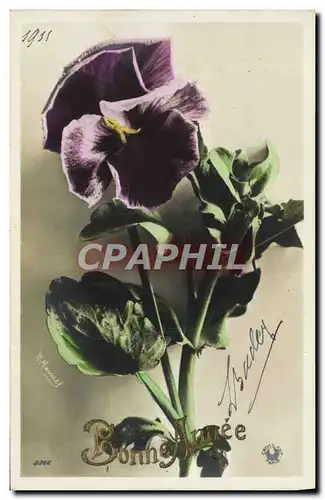 Cartes postales Fantaisie Fleurs