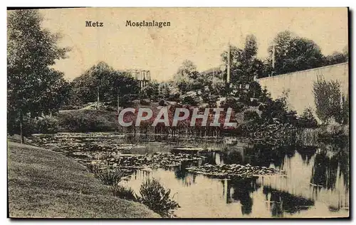 Cartes postales Metz Moselanlagen