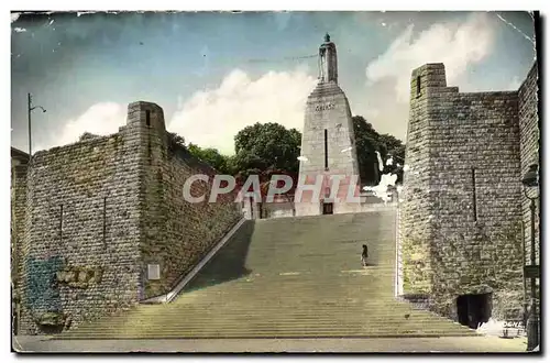 Moderne Karte Verdun Monument de la Victoire