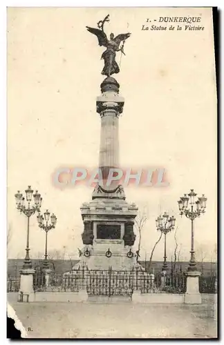 Ansichtskarte AK Dunkerque La Statue de la Victoire