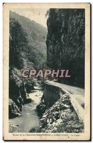 Cartes postales Chartreuse Route de la Grande Fourvoirie Le Guiers