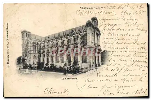 Cartes postales Chalons sur Marne La cathedrale