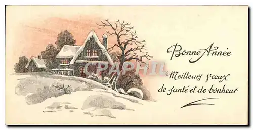 Cartes postales Fantaisie Bonne annee